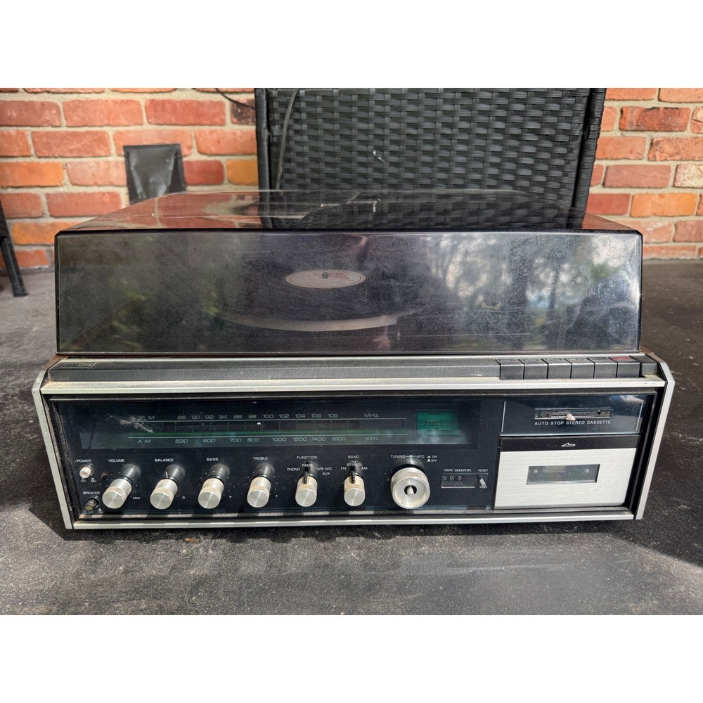 Vintage Panasonic SE-2250 Stereo Music Center Turntable Cassette AM/FM Radio